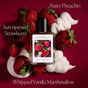 7 Virtues Strawberry Jam Eau de Parfum w Vanilla Marshmallow 2mL Decant Sample
